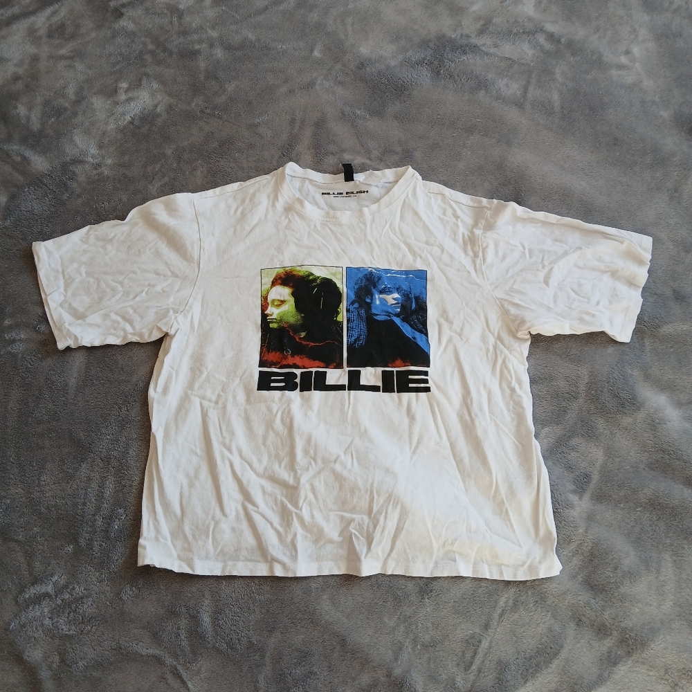 Billie Eilish Graphic Oversized Cropped Tee – H&M